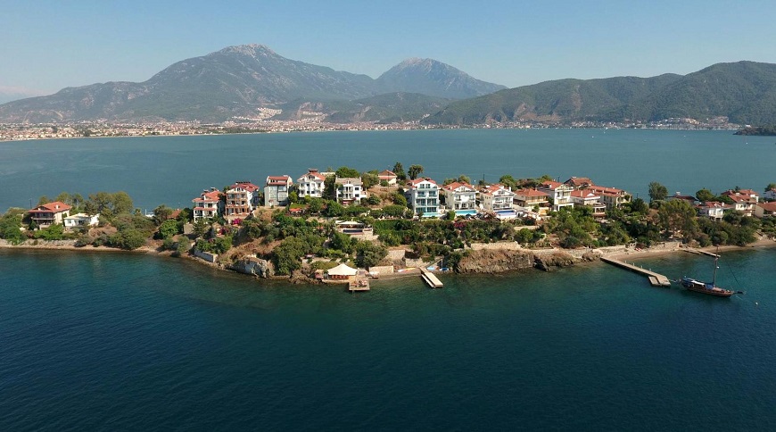 Fethiye Körfezi’nde Yerleşimi Olan Tek Ada: Şövalye Adası