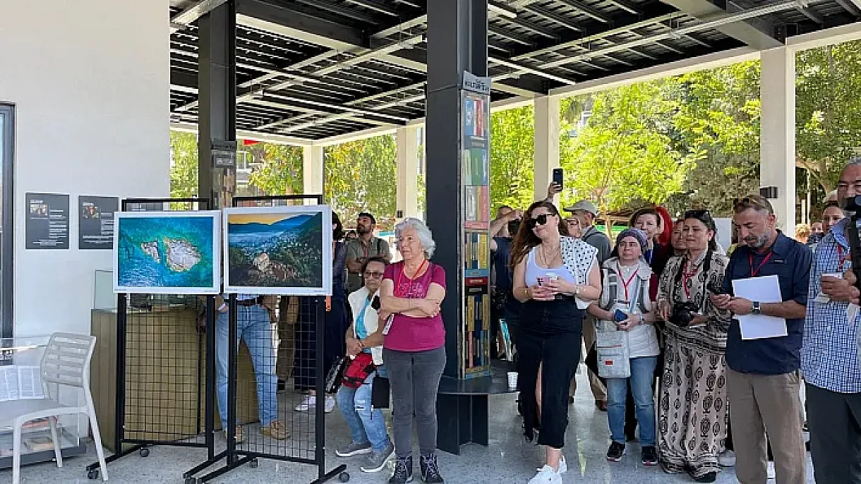 Fethiye'deki Sergi Çin Basınında