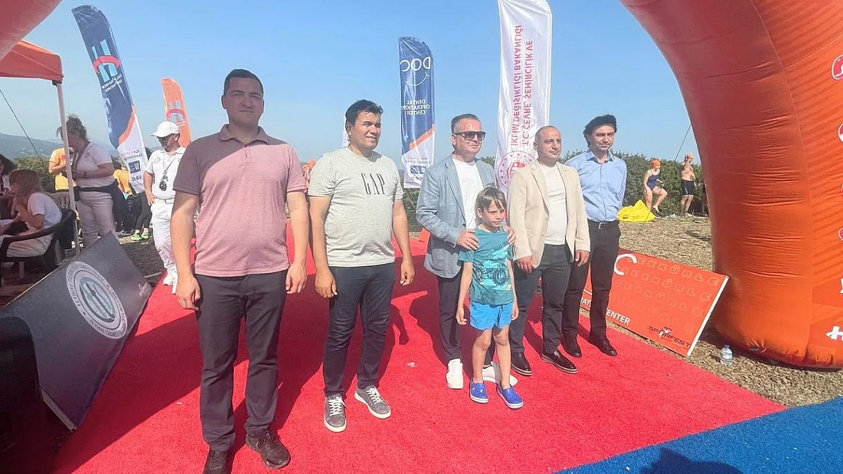 1. Göcek Açık Deniz Yüzme Yarışları 863 sporcunun katılımıyla başladı