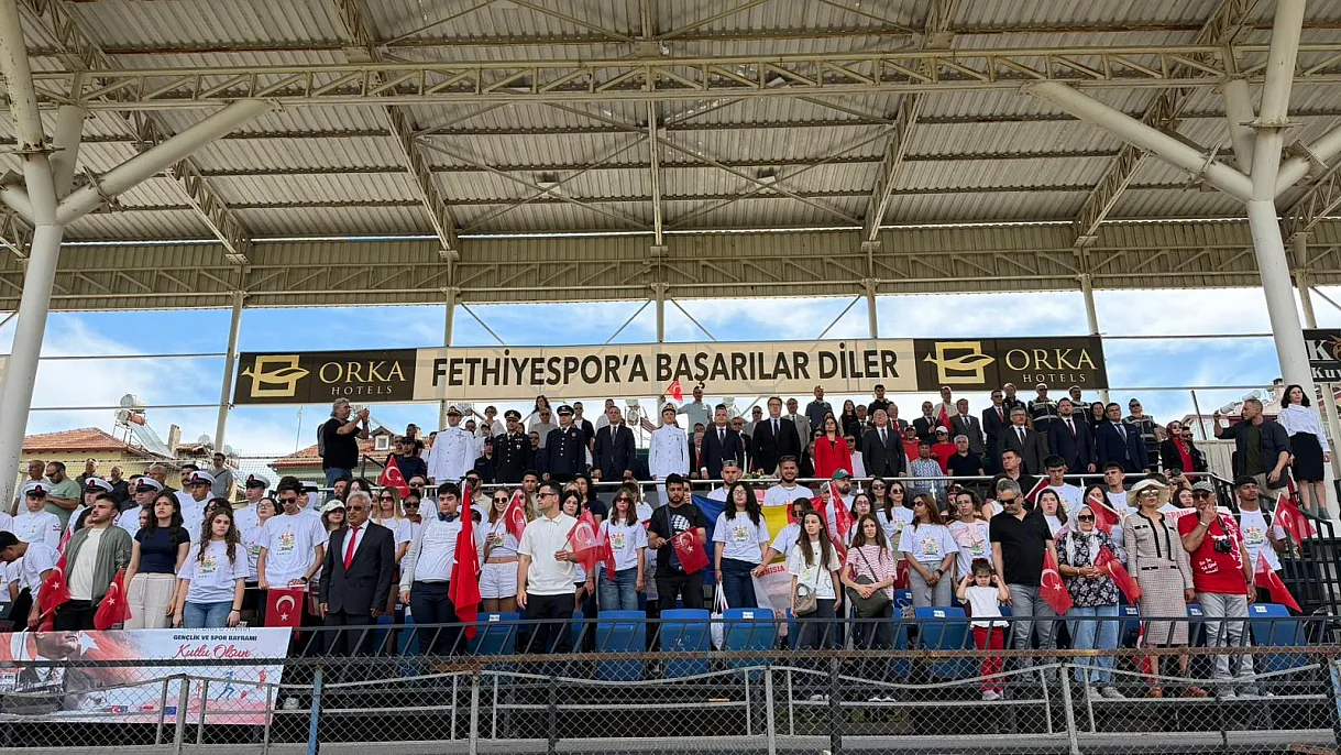 Gençliğin Bayramı Fethiye'de Coşkuyla Kutlandı