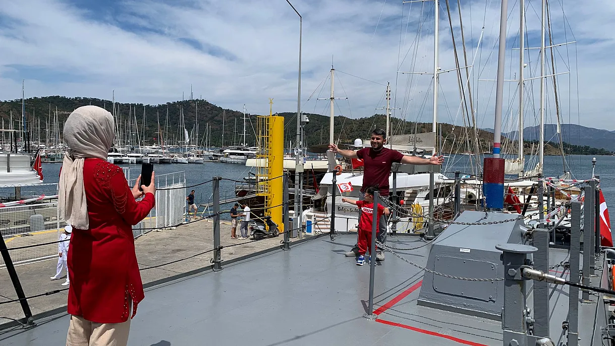 TCG Köyceğiz Fethiye'de vatandaşlarla buluştu: 19 Mayıs'a özel ziyaret