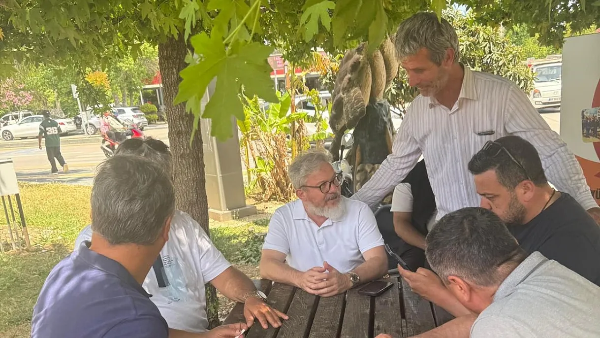 AK Parti Fethiye İlçe Başkanı Sarıhan'dan saha ziyareti