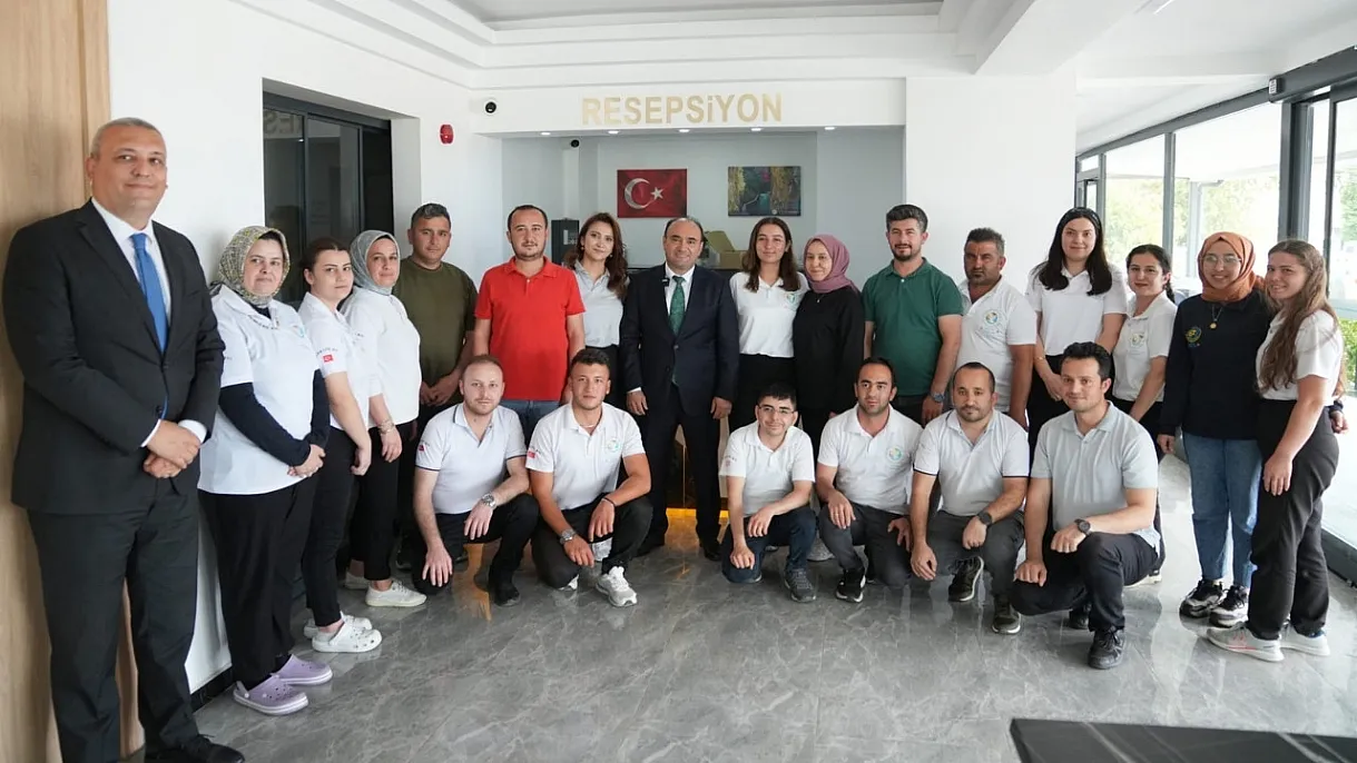 Seydikemer Belediyesi'nde Bayramlaşma Geleneği Devam Etti