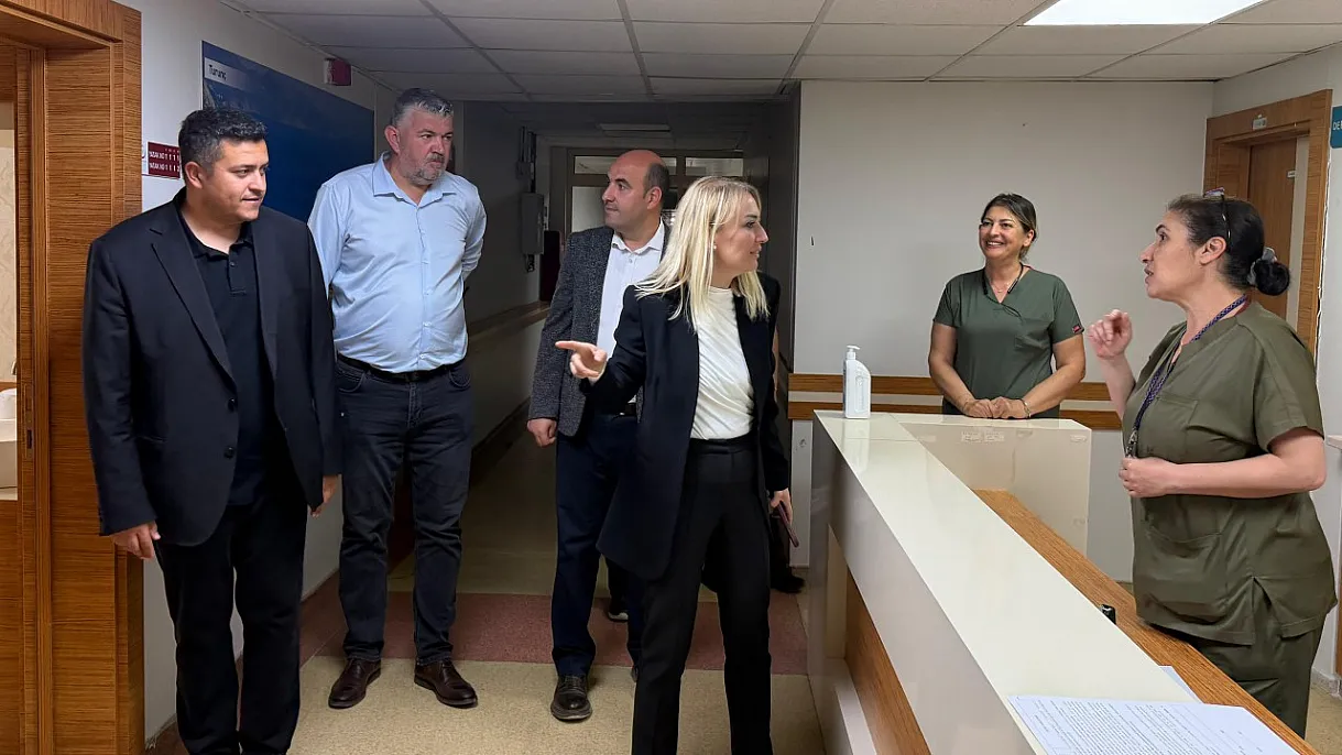 Muğla İl Sağlık Müdürü Akça Marmaris’te Sağlık Tesislerini İnceledi
