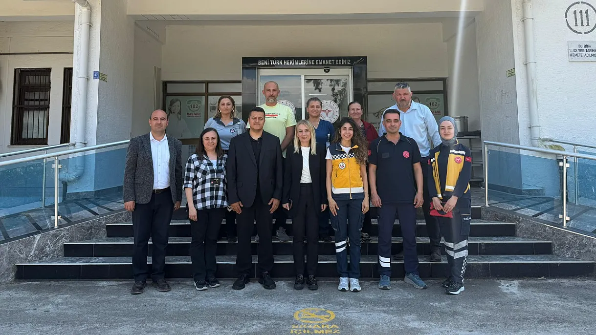 Muğla İl Sağlık Müdürü Akça Marmaris’te Sağlık Tesislerini İnceledi
