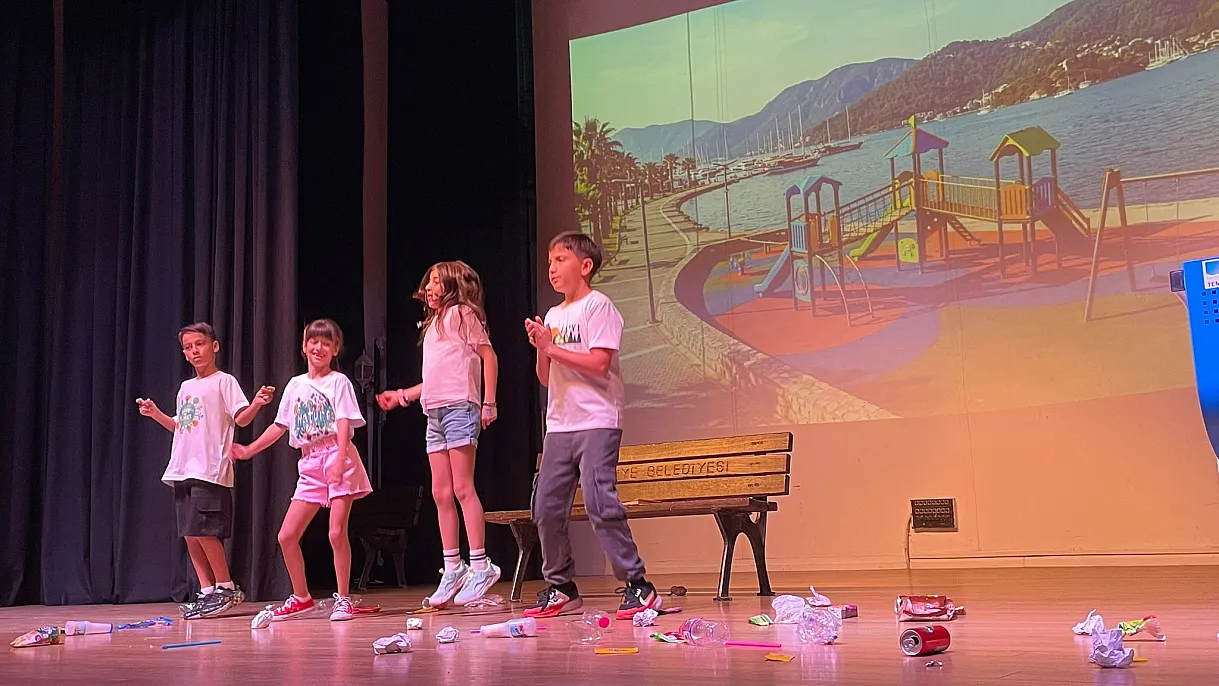 'Clean Fethiye, Happy Future' came to life with the acting of children