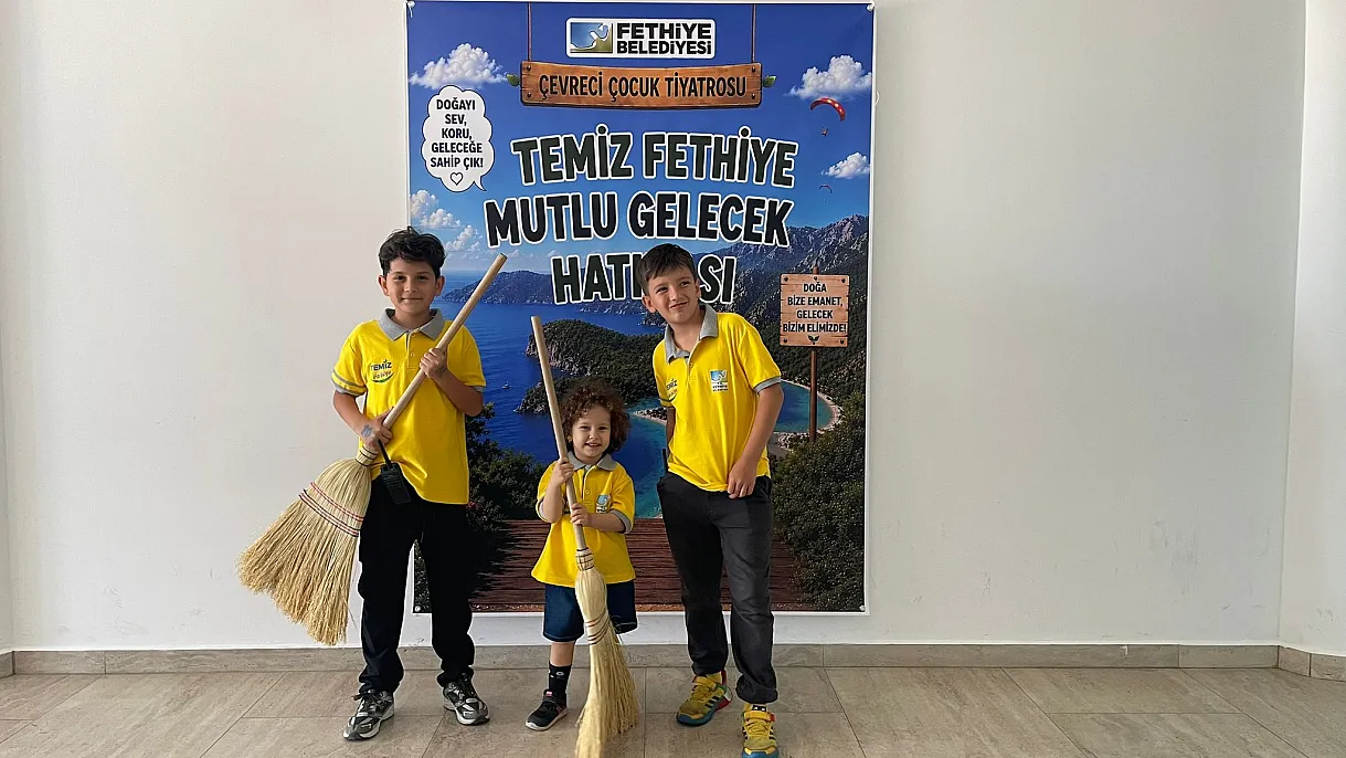 'Clean Fethiye, Happy Future' came to life with the children's acting