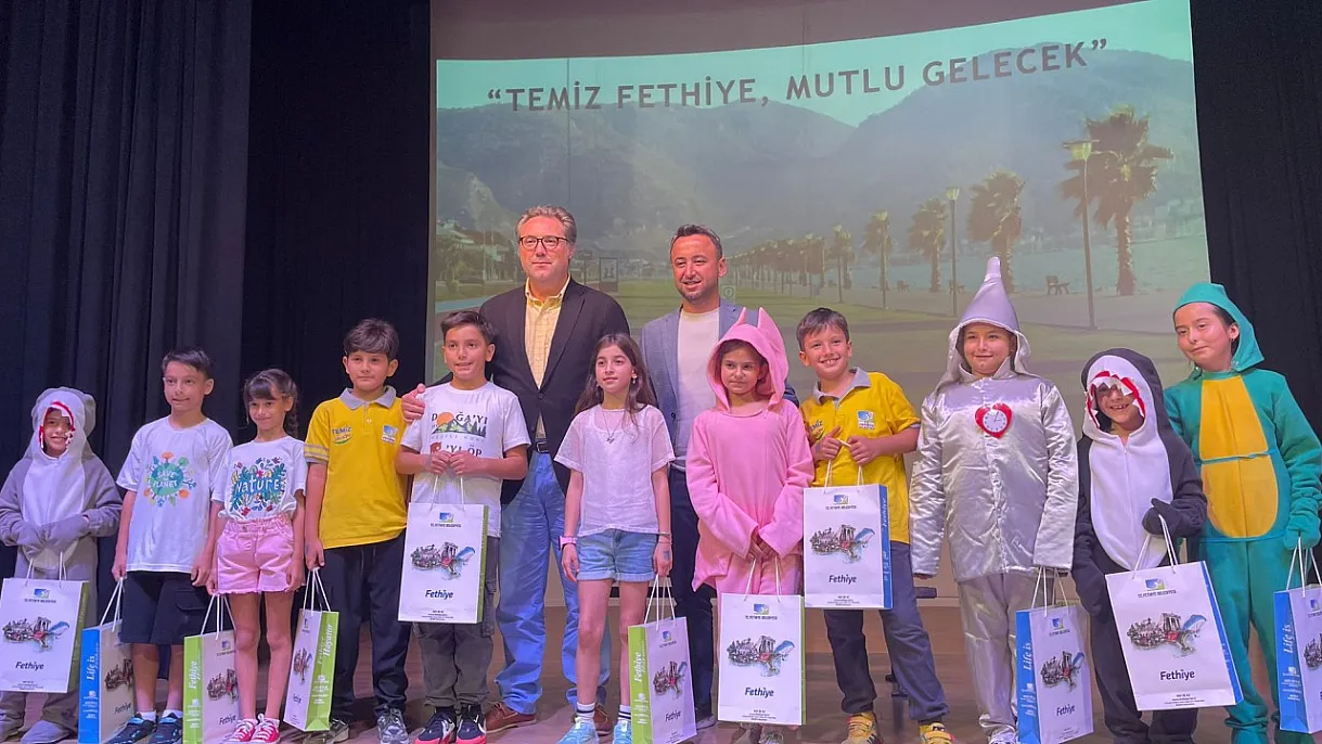 'Clean Fethiye, Happy Future' came to life with the children's acting