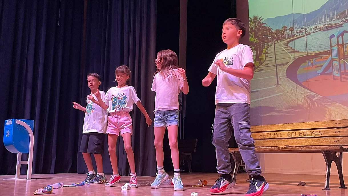 'Clean Fethiye, Happy Future' came to life with the acting of children