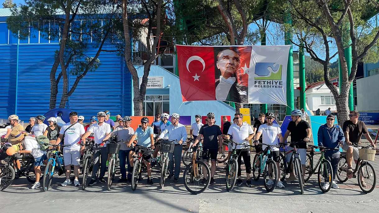 World Bicycle Day Event Held in Fethiye: District Governor Akkaya's Call for Bicycling