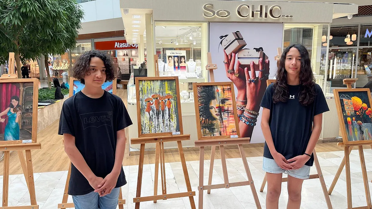Art-filled exhibition in Fethiye: 'Musical Painting Exhibition on the Path of Education' opened