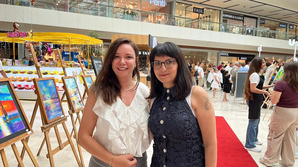 Art-filled exhibition in Fethiye: 'Musical Painting Exhibition on the Path of Education' opened