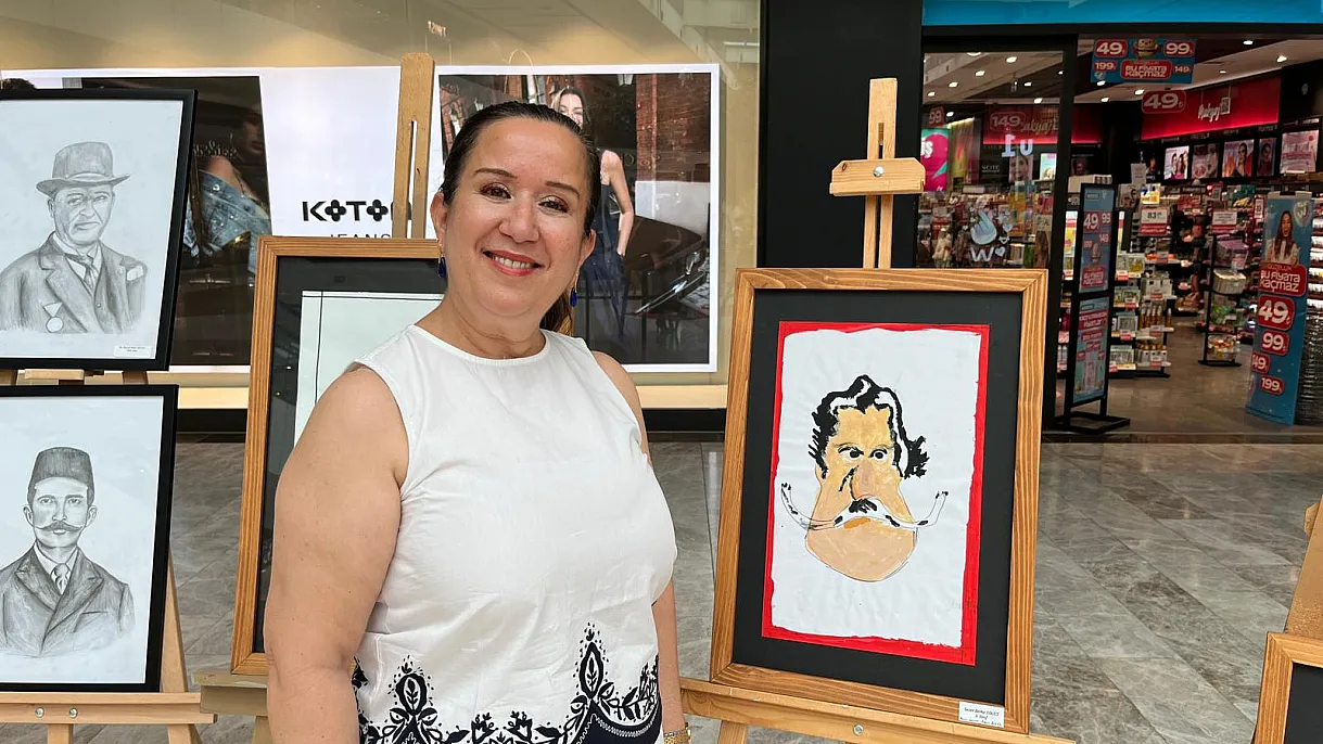 Art-filled exhibition in Fethiye: 'Musical Painting Exhibition on the Path of Education' opened