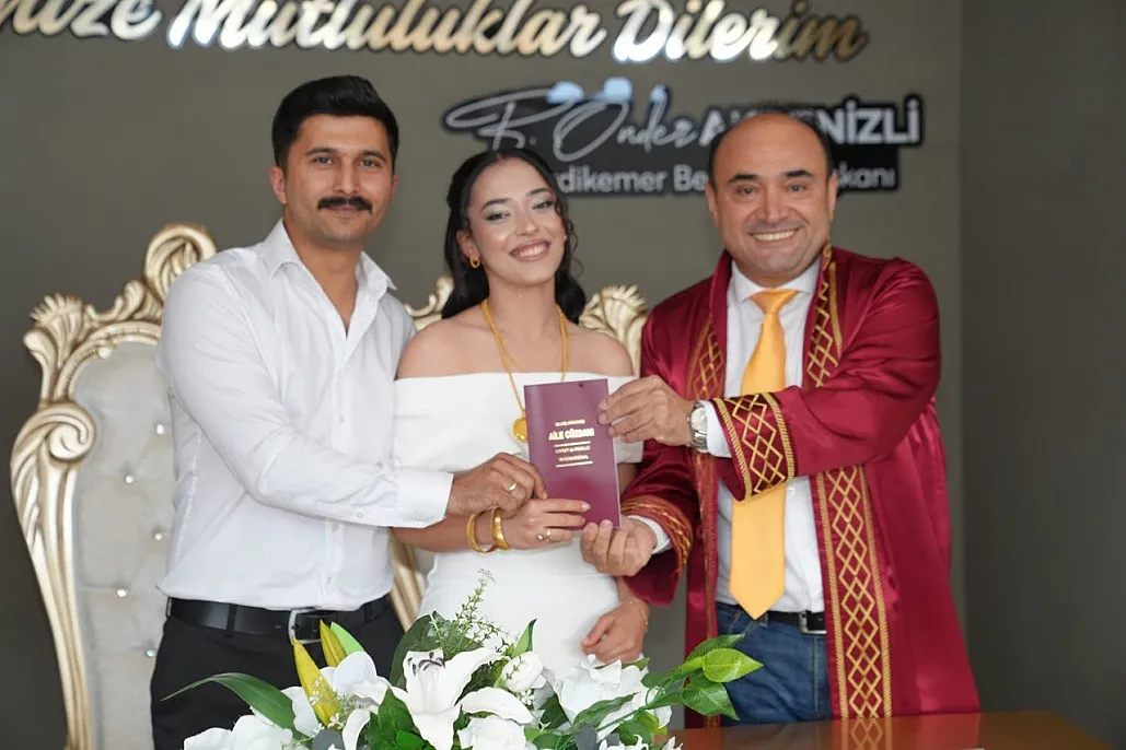 Seydikemer’de 06.06.2026 Yoğunluğu: 33 Çift Dünyaevine Girdi