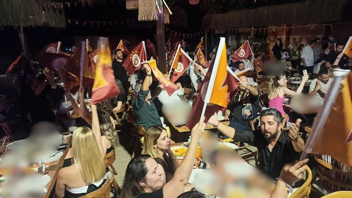 Galatasaray Enthusiasm in Fethiye: 26th Championship and the 10th Anniversary of the Association Celebrated on the Same Night