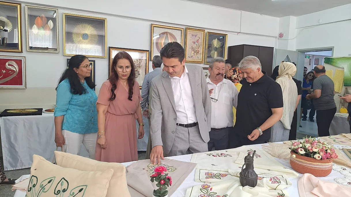 Year-end exhibition in Seydikemer attracted attention: Congratulations from Governor Dilekli to the trainees