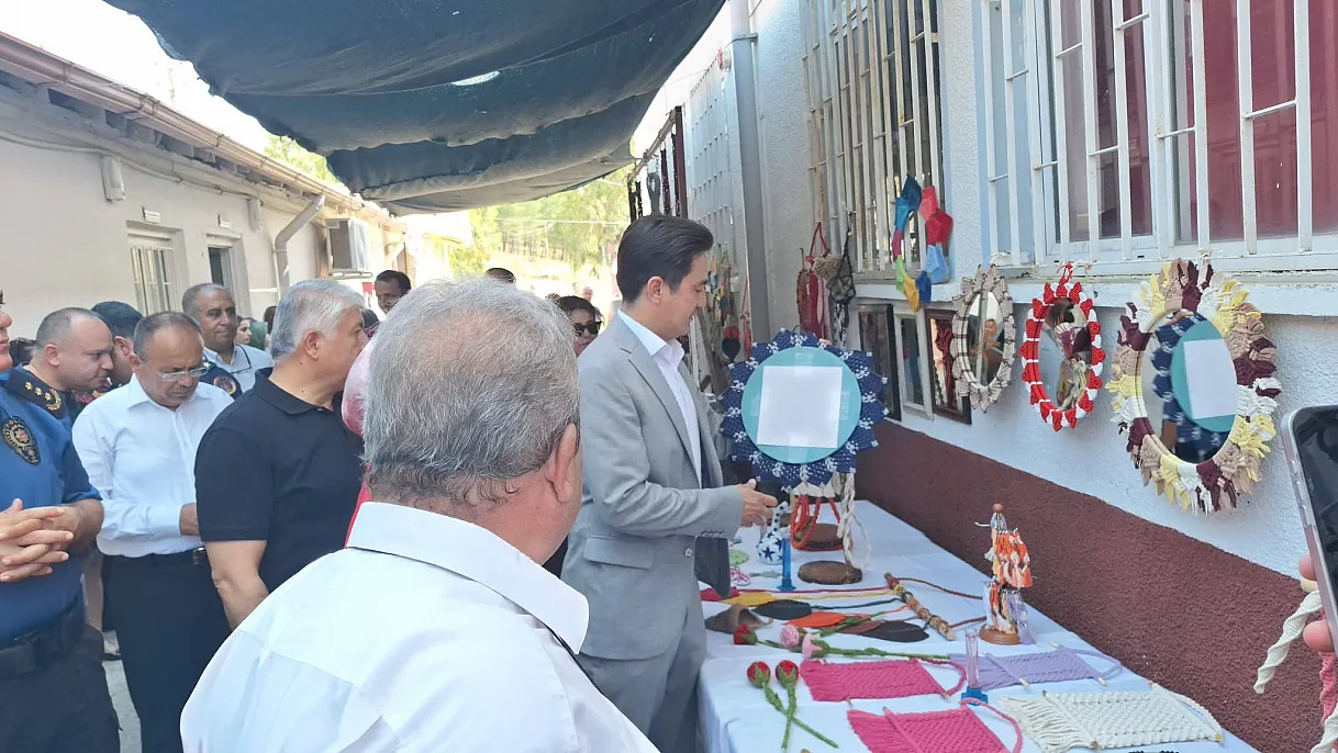 Year-end exhibition in Seydikemer attracted attention: Congratulations from Governor Dilekli to the trainees