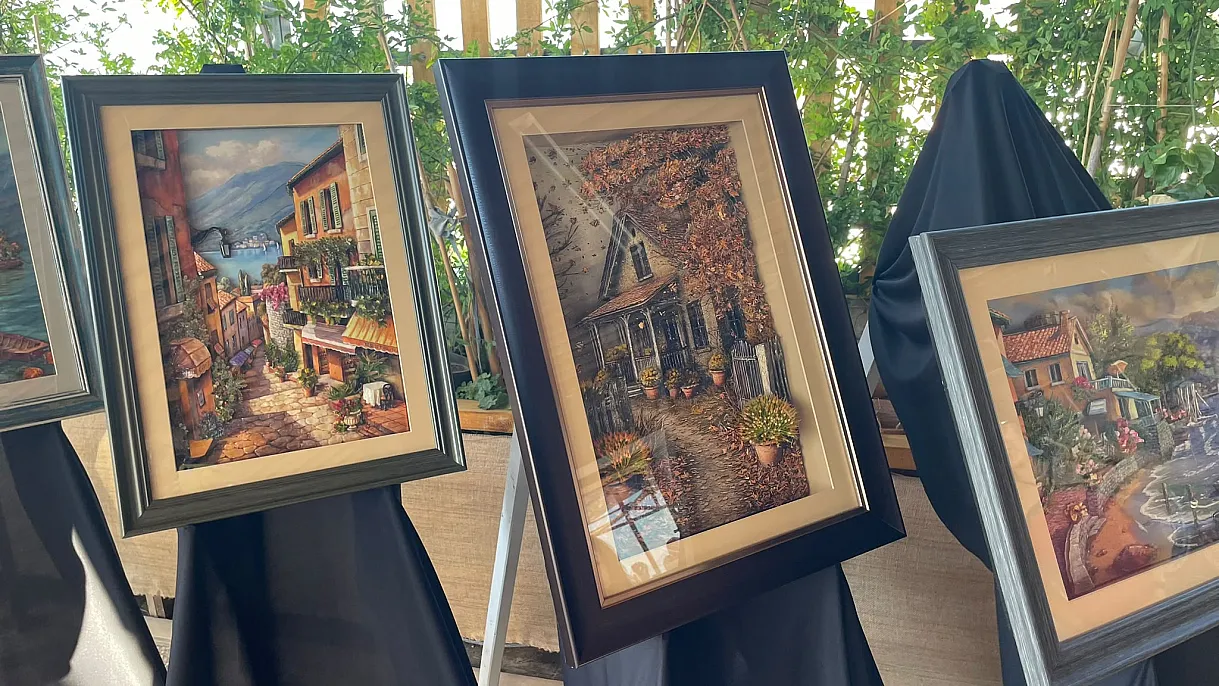 Relief Exhibition of Gülden Temel Erdönmez in Fethiye Received Intense Interest from Art Lovers