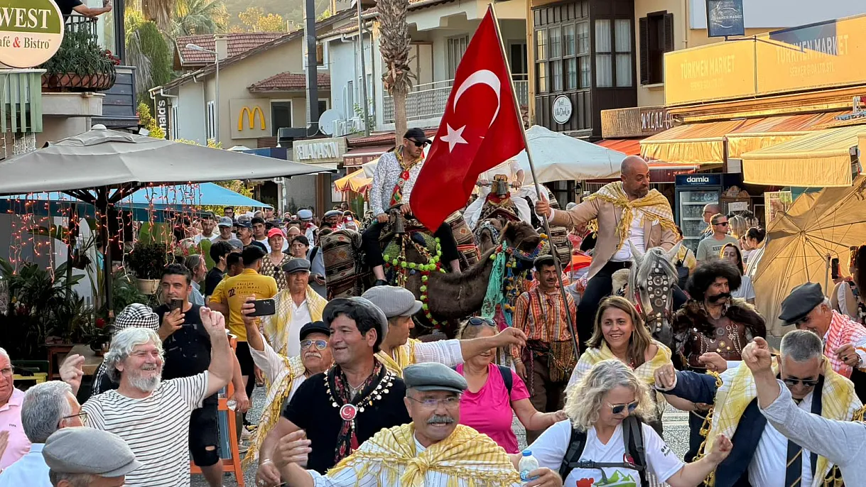 Highland Walk excitement in Göcek started with a parade, crowned with a concert
