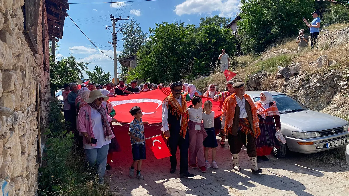 Traditional Seydikemer Highland Çobanisa Devecik-Emincik Festival Started with a Highland Walk
