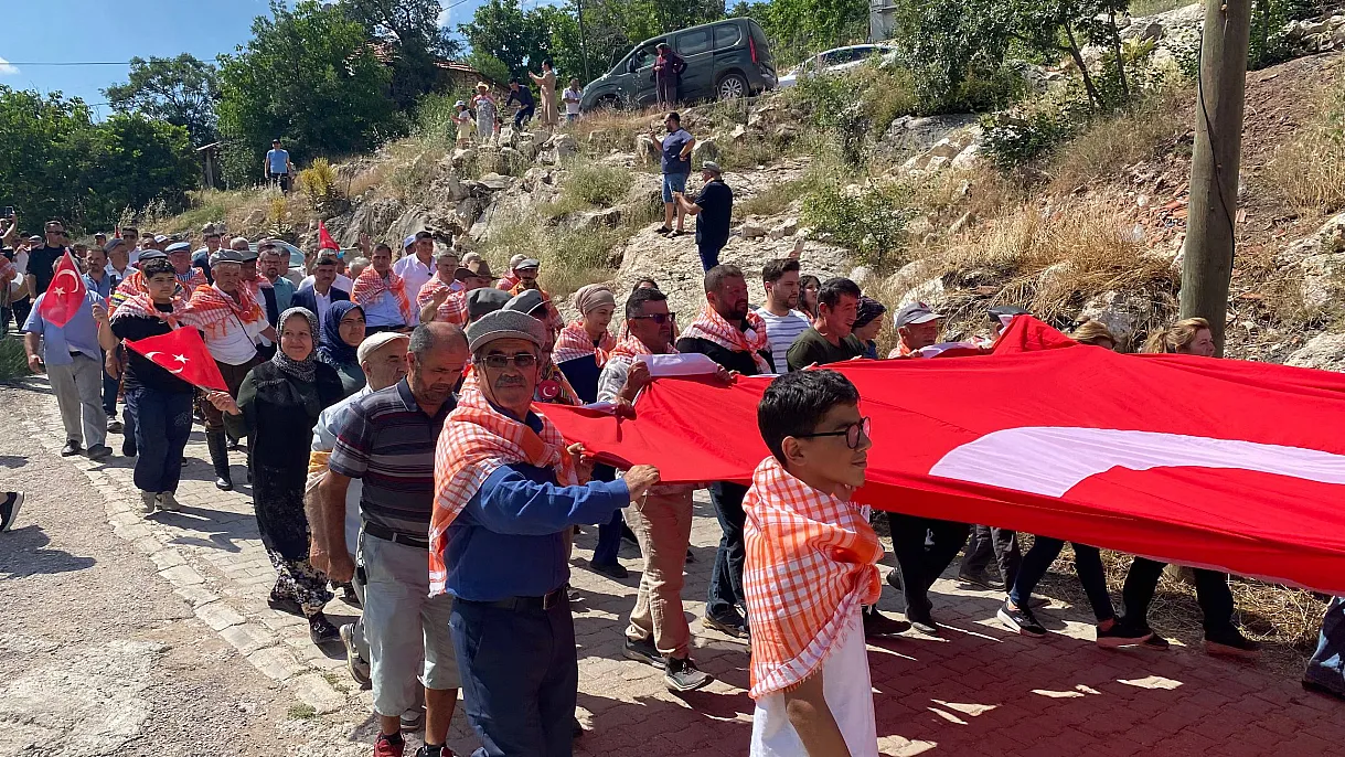 Traditional Seydikemer Highland Çobanisa Devecik-Emincik Festival Started with a Highland Walk