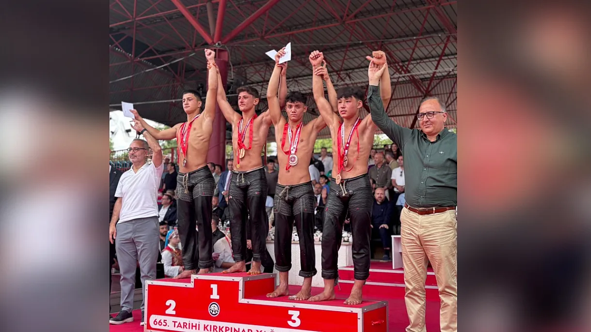 4 Medals from Seydikemer Wrestlers at Kırkpınar