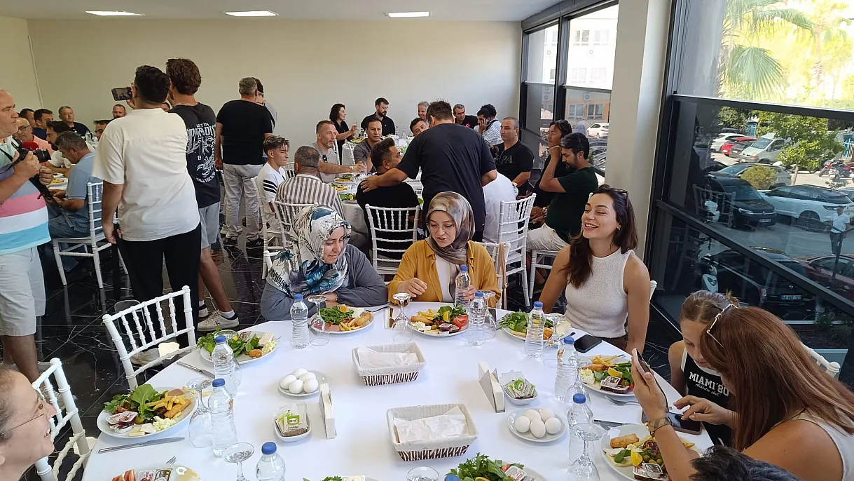 Sports community met at the unity breakfast in Fethiye