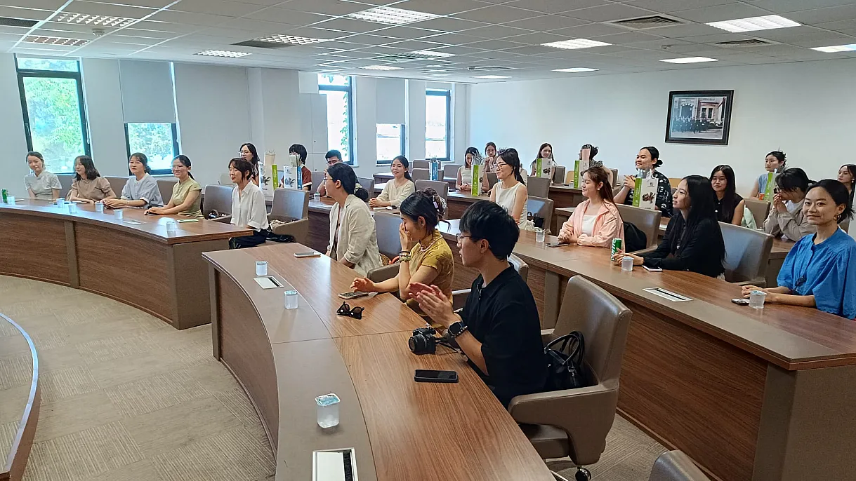 Friendship visit to Fethiye Municipality from Chinese students