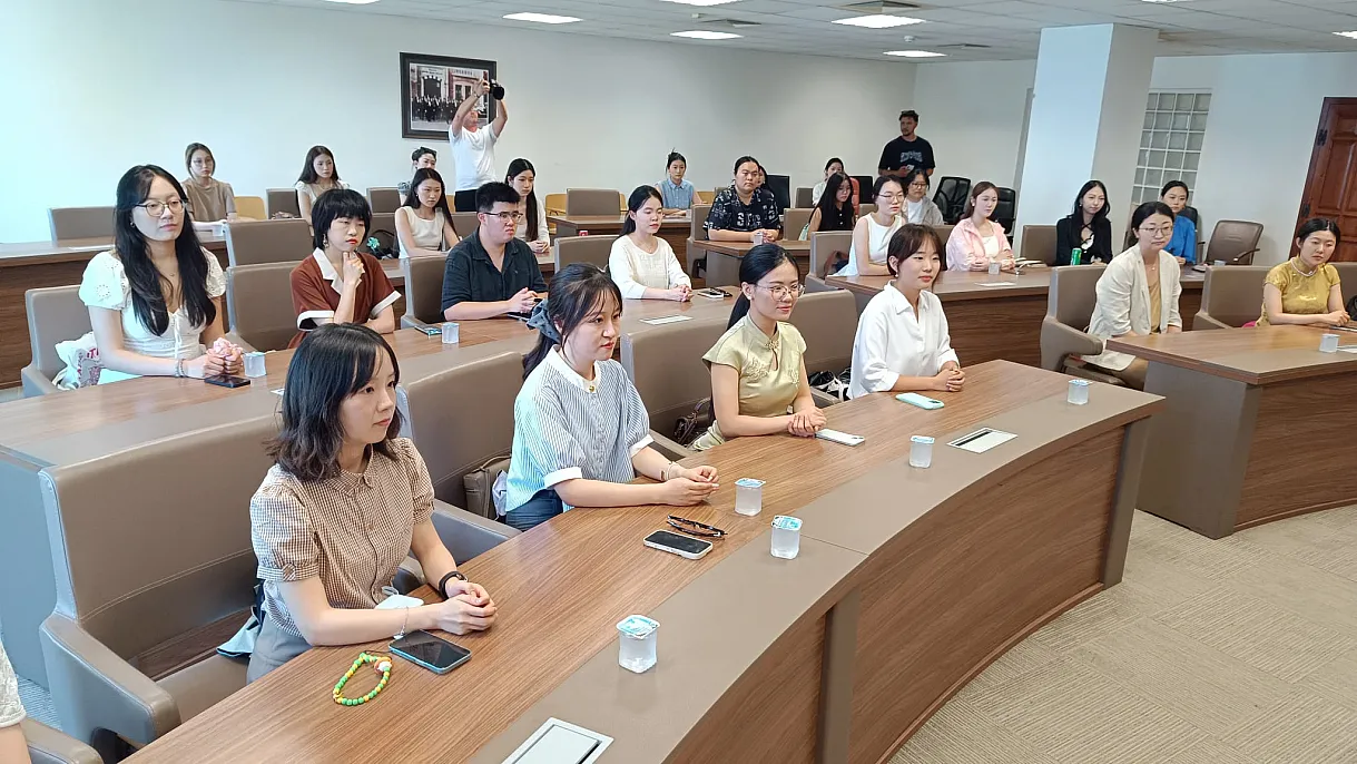 Friendship visit to Fethiye Municipality from Chinese students