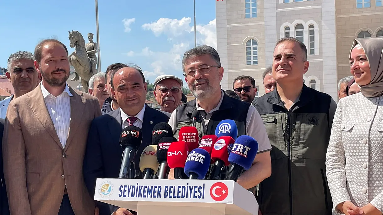 Yumaklı: “Seydikemer is a exemplary district in agricultural production”