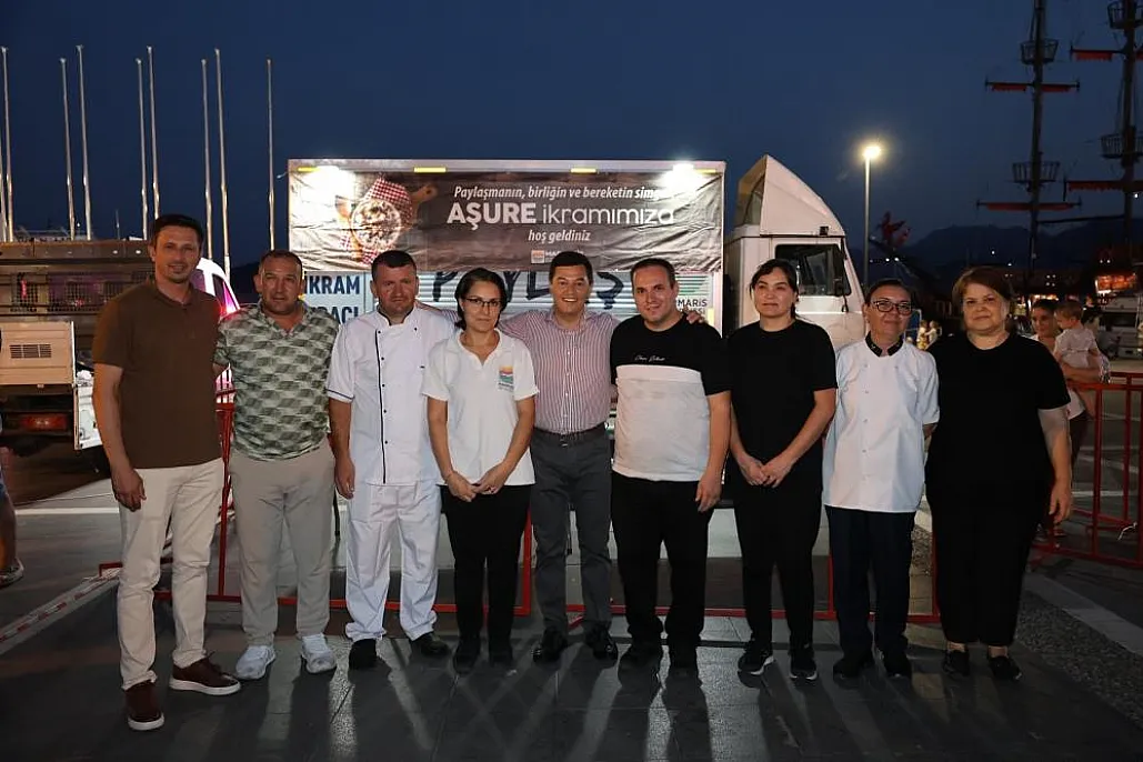 Ashura charity of 2,000 servings from Marmaris Municipality