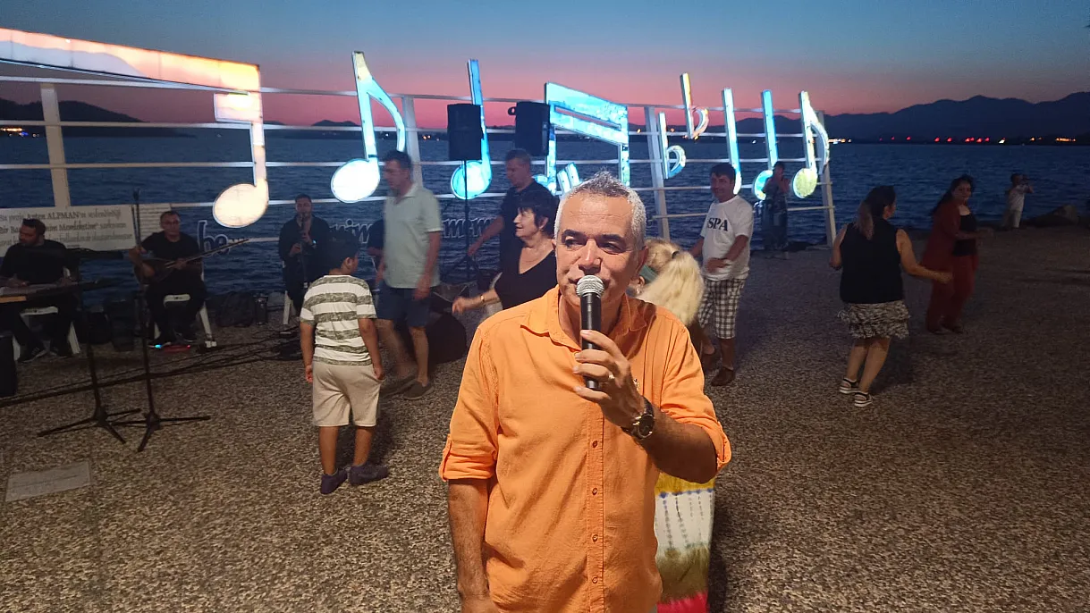 Music-filled summer evenings continue in Fethiye: Adem Kazan breeze at the 3rd Stage Coast