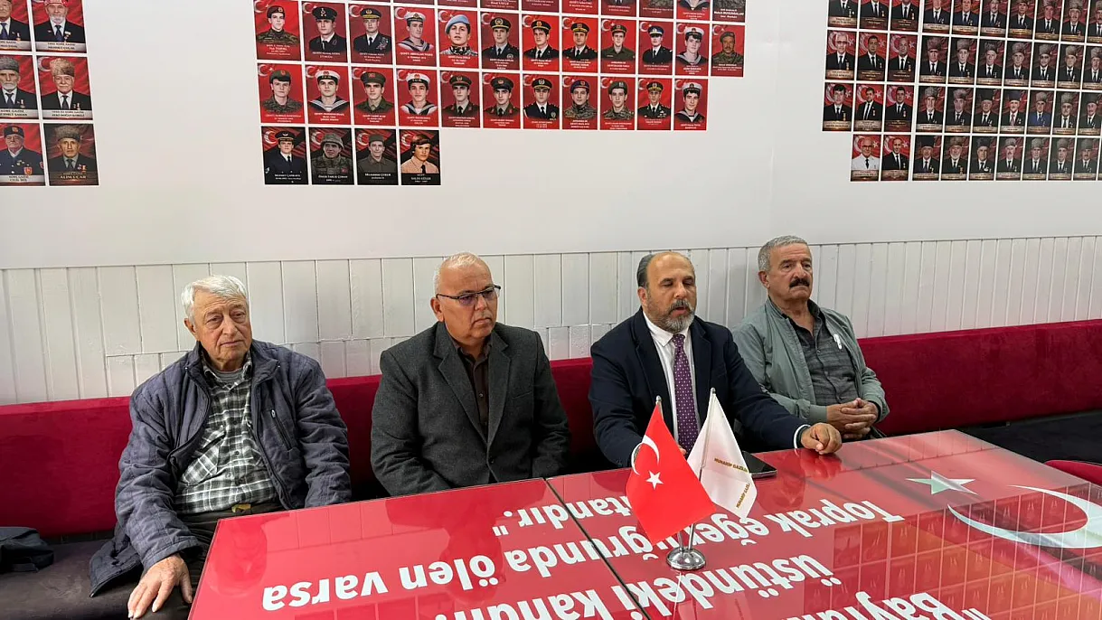 Fethiye Muharip Gaziler Derneği’nde ‘Şehitlerimiz’ için dualar edildi