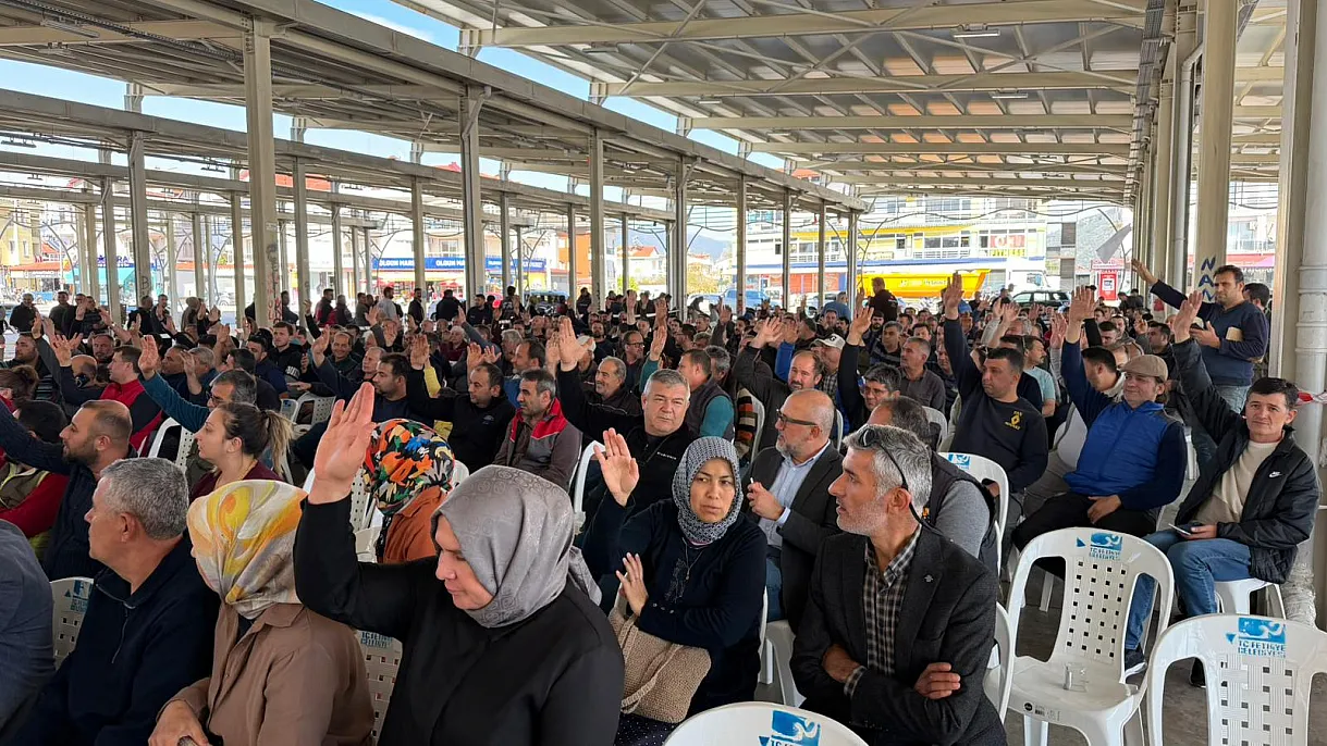 Fethiye-Seydikemer Karma Sanayi Sitesi Kooperatifi Mali Genel Kurulu yoğun katılımla gerçekleşti