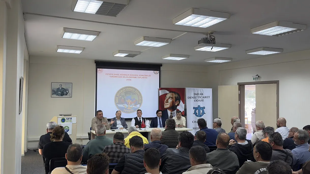 İMEAK DTO Fethiye Şubesi'nden turizm sezonu öncesi bilgilendirme toplantısı