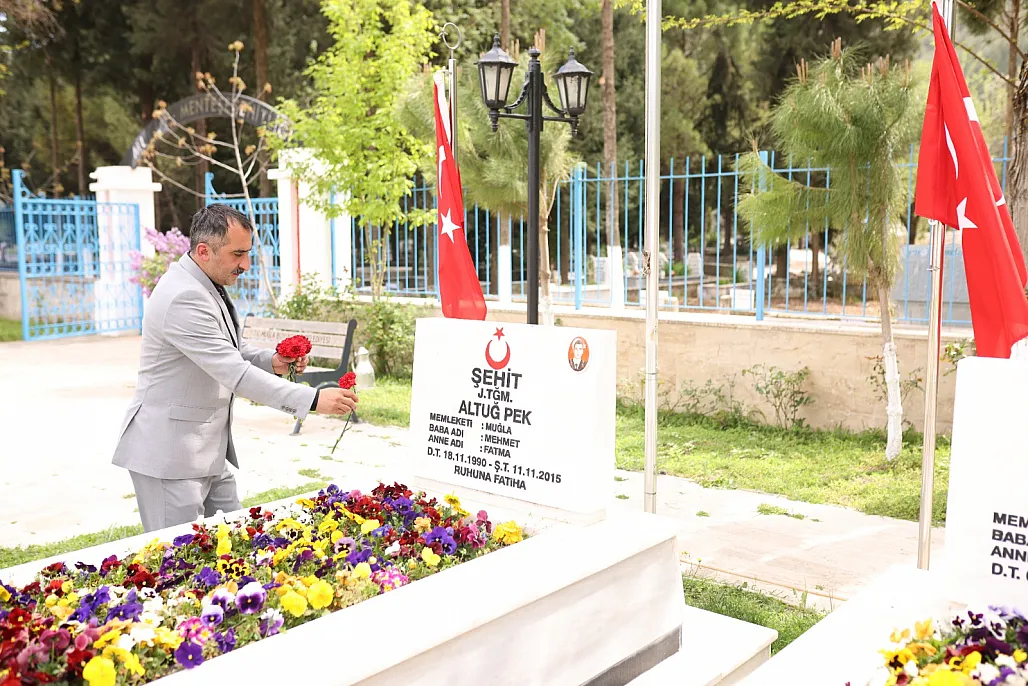 Görevimizin ilk gününde, ilk adımımızı bir şehit ocağına atmak istedik