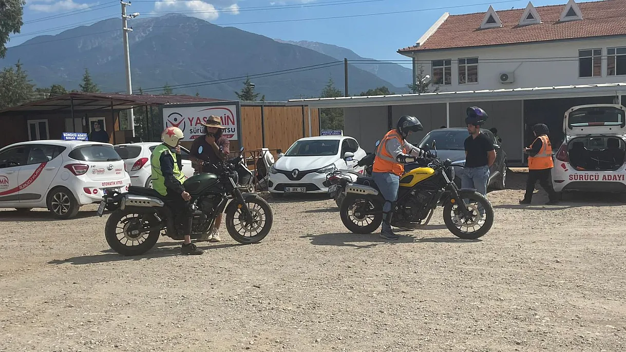 Fethiye’de Motosiklet Ehliyetine Talep 3-4 Kat Arttı