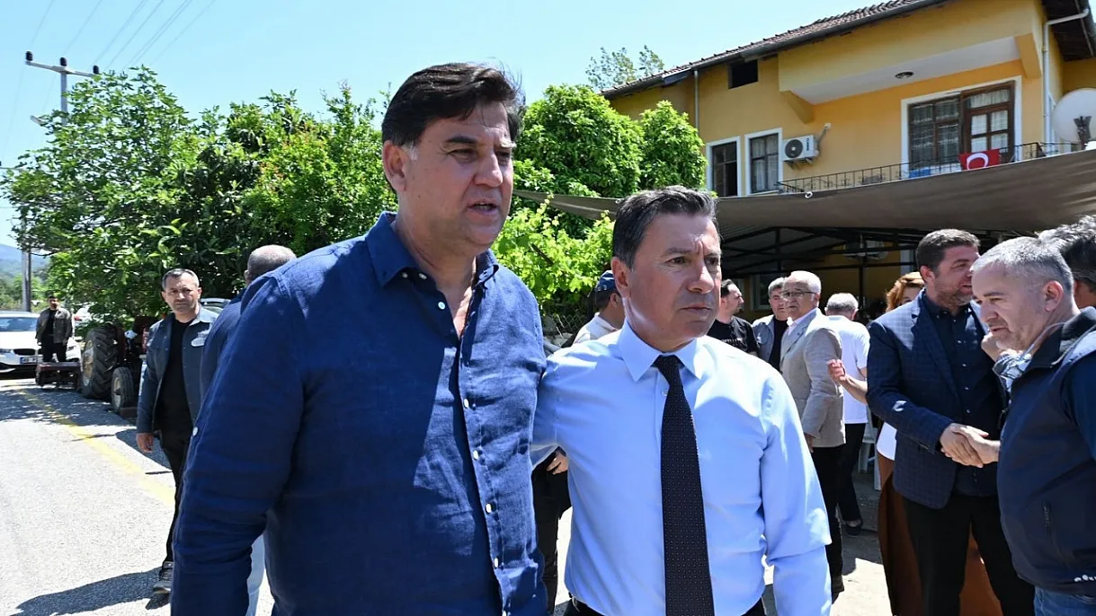 Fethiye’de taziye ziyareti: Ahmet Aras’tan Alim Karaca’ya başsağlığı