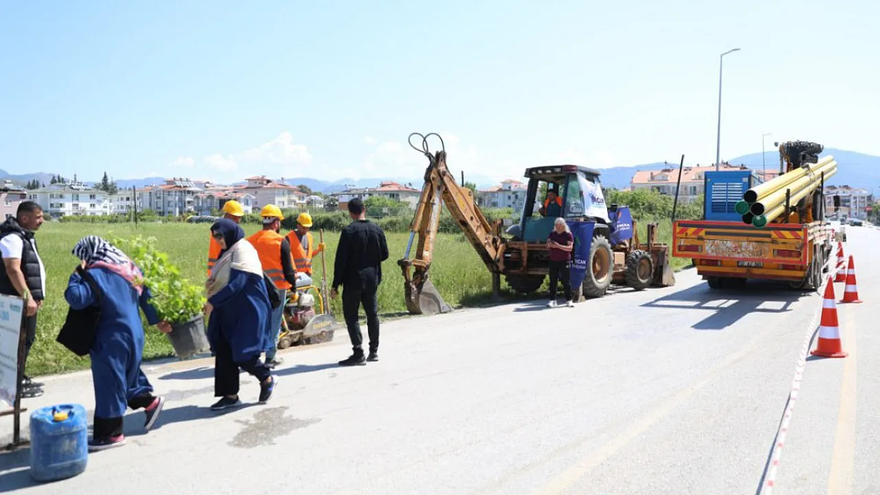 Dalaman’da Doğalgaz İçin İlk Kazma Vuruldu. Darısı Fethiye'nin Başına