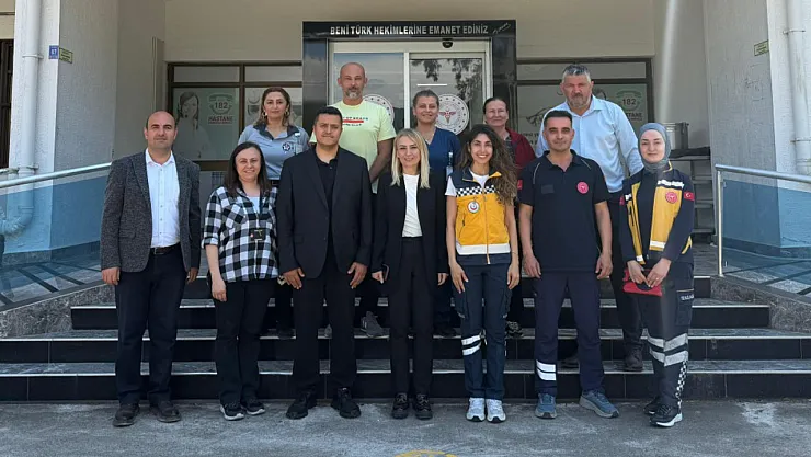 Muğla İl Sağlık Müdürü Akça Marmaris’te Sağlık Tesislerini İnceledi