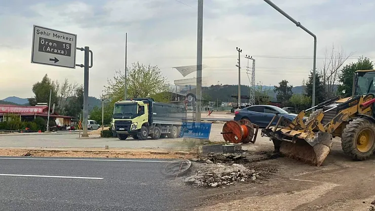 Seydikemer’de ‘Yeni Nesil Kavşak’ Projesi sürüyor: Teslim tarihi 15 Mayıs 2026