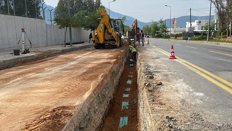 MUSKİ Fethiye’de altyapı yenileme çalışmalarına başladı