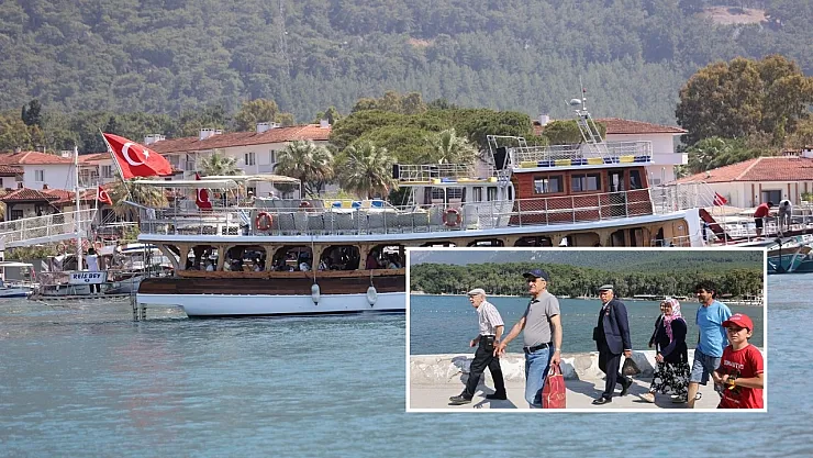 Şehit Aileleri ve Gaziler Muğla'nın Eşsiz Koylarında Ağırlandı