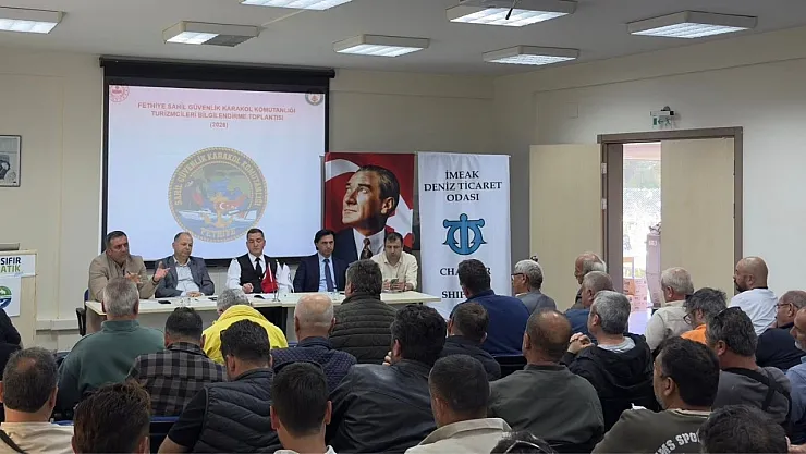 İMEAK DTO Fethiye Şubesi’nden turizm sezonu öncesi bilgilendirme toplantısı