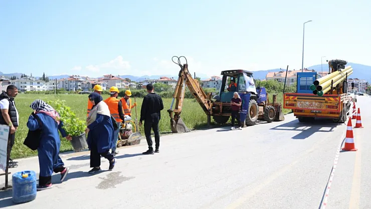 Dalaman’da Doğalgaz İçin İlk Kazma Vuruldu. Darısı Fethiye'nin Başına