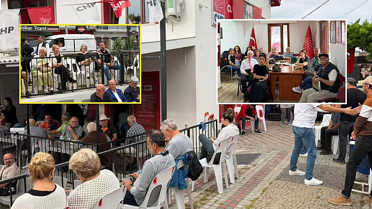 Fethiye’de CHP’liler İlçe Binasında Toplandı