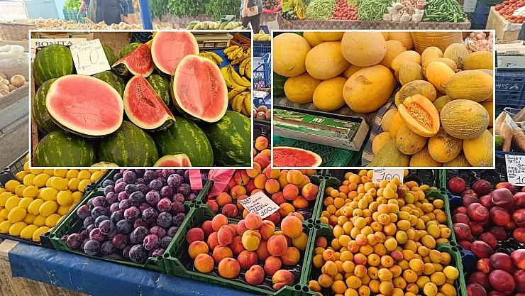 Colorful stalls decorate summer tables at Fethiye Tuesday Market