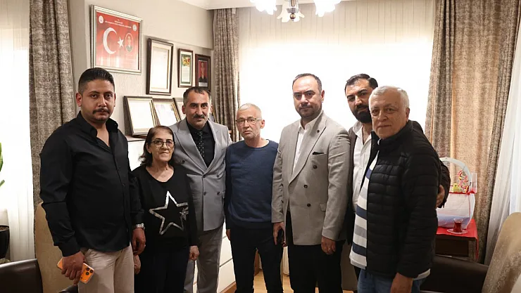 MHP Muğla İl Başkanı Oltulu’nun İlk Ziyareti Şehit Ailesine Oldu