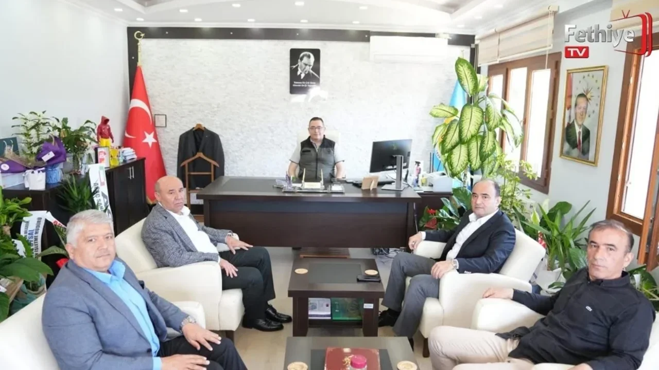 Seydikemer’de Orman İşletme Müdürüne Hayırlı Olsun Ziyareti