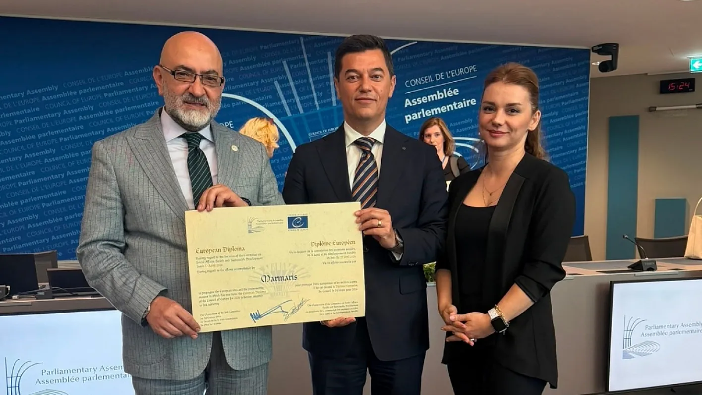 'Europe Diploma' award went to Marmaris